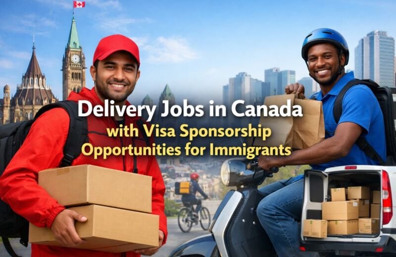 Delivery Jobs in Canada with Visa Sponsorship Opportunities for Immigrants