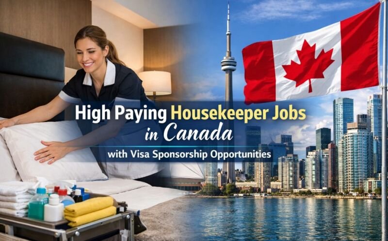 High Paying Housekeeper Jobs in Canada with Visa Sponsorship Opportunities