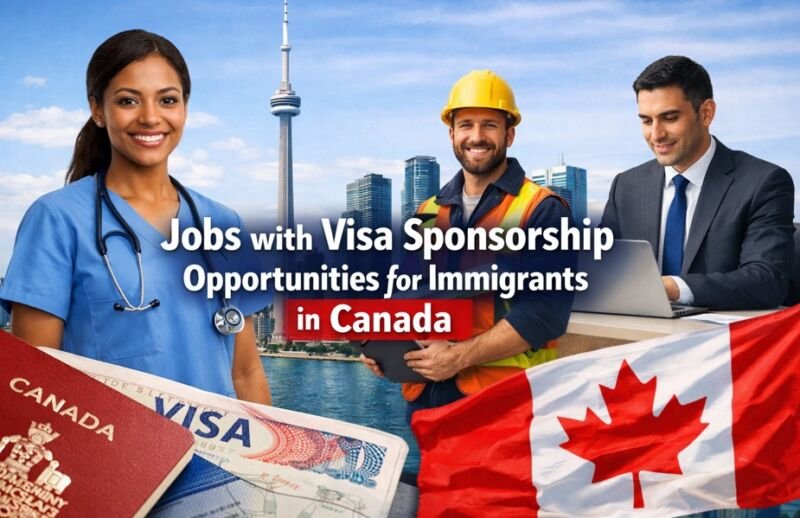 Jobs with Visa Sponsorship Opportunities for Immigrants in Canada