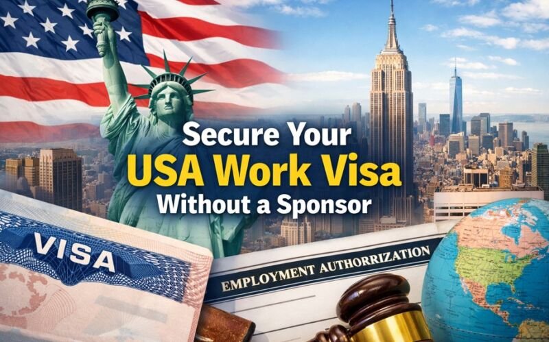Secure Your USA Work Visa Without a Sponsor