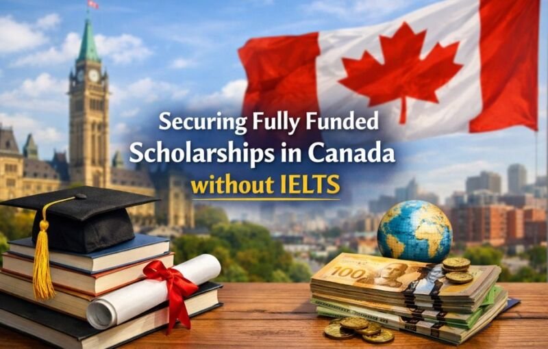 Securing Fully Funded Scholarships in Canada without IELTS
